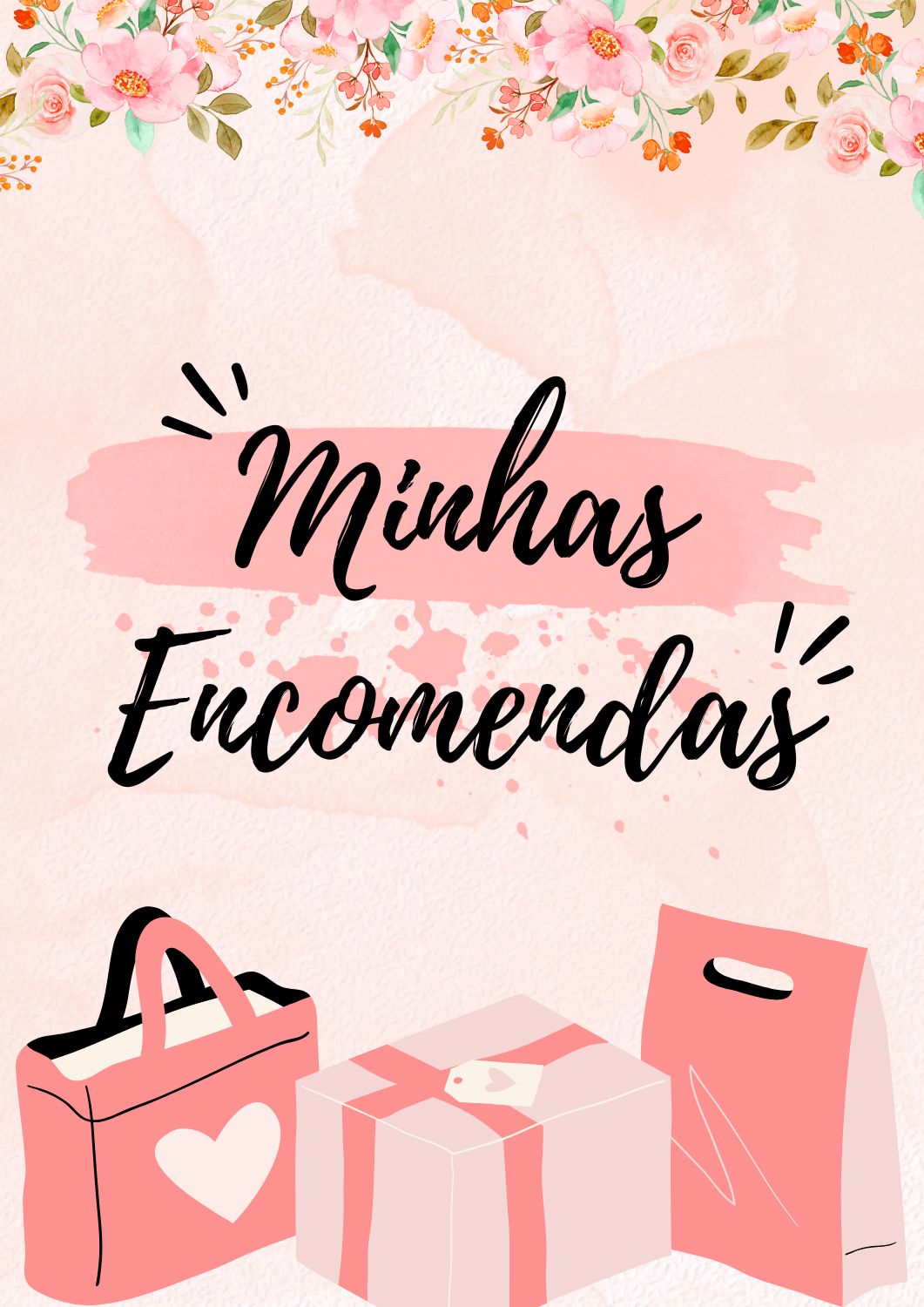 Minhas Encomendas capa