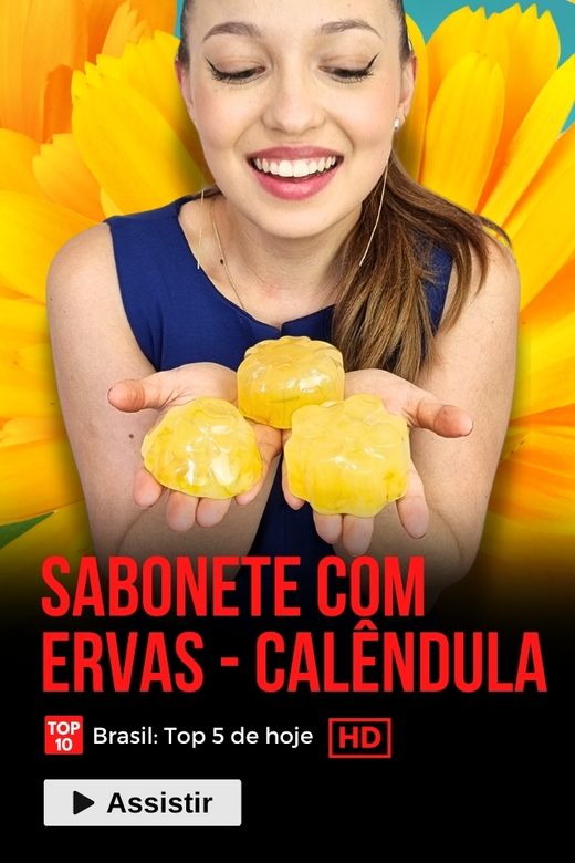 sabonete com ervas - calêndula
